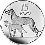 15 евро Ирландия 2012 год Ирландский волкодав