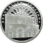 10 евро Италия 2009 год Л’Акуила, монета для восстановления