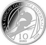 10 евро Италия 2005 год Зимние Олимпийские игры-2006 в Италии: Горнолыжный спорт