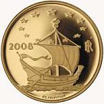 20 евро Италия 2008 год Искусство Европы: Нидерланды. Ян Вермеер