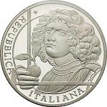10 евро Италия 2010 год 500 лет со дня смерти Джорджоне
