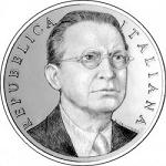 10 евро Италия 2011 год 130 лет со дня рождения Альчиде Де Гаспери