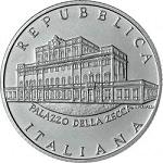 5 евро Италия 2011 год 100 лет зданию монетного двора