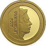 10 евро Люксембург 2004 год Маска из Алланджа (HELLANGE)