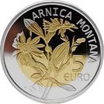 5 евро Люксембург 2010 год Арника горная