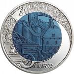 5 евро Люксембург 2010 год Замок Эш-сюр-Сюр