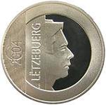 25 евро Люксембург 2004 год 25-летие выборов в Европарламент