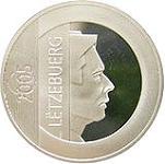 25 евро Люксембург 2005 год Совет Европейского союза