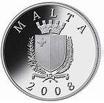 10 евро Мальта 2008 год Оберж-де-Кастий