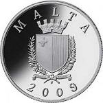 10 евро Мальта 2009 год Кастеллания