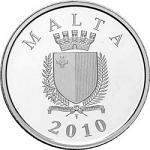 10 евро Мальта 2010 год Ауберг д'Италия