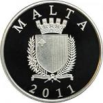 10 евро Мальта 2011 год Финикийцы на Мальте