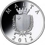 10 евро Мальта 2012 год Антонио Шортино