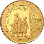 50 евро Мальта 2012 год Антонио Шортино