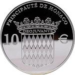 10 евро Монако 2012 год Князь Монако Оноре II