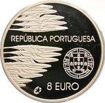 8 евро Португалия 2005 год 60 лет окончания Второй мировой войны