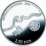 2,5 евро Португалия 2008 год Винодельческий регион Альто Дору