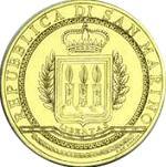 50 евро Сан-Марино 2002 год 1600 лет со дня провозглашения города Равенна столицей Западной Римской империи