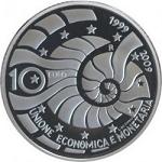 10 евро Сан-Марино 2009 год 10 лет введения евро