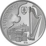 10 евро Словакия 2011 год 100 лет со дня рождения Яна Циккера