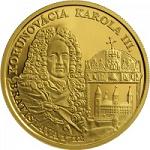 100 евро Словакия 2012 год 300 лет со дня коронации Карла III