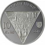 10 евро Словакия 2012 год 250 лет со дня рождения Хатама Софера
