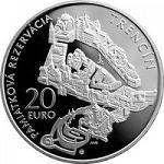 20 евро Словакия 2012 год Исторический заповедник Тренчин