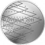 30 евро Словения 2011 год Чемпионат мира по академической гребле на озере Блед