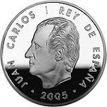10 евро Испания 2005 год Зимние Олимпийские игры 2006 года в Турине