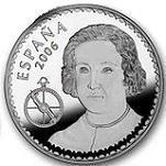 10 евро Испания 2006 год 500 лет со дня смерти Христофора Колумба: Нинья