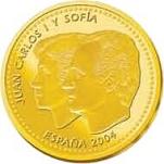 200 евро Испания 2004 год Свадьба принца Астурийского Фелипе и Летиции
