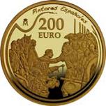 200 евро Испания 2008 год Диего Веласкес