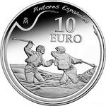 10 евро Испания 2010 год Великие художники: Хосе де Гойя