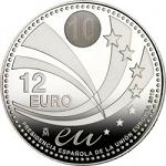 12 евро Испания 2010 год Председательство в ЕС
