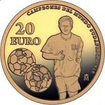 20 евро Испания 2010 год Испания - Чемпионы мира по футболу 2010