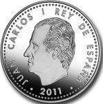 10 евро Испания 2011 год Международный год химии