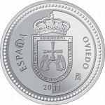 5 евро Испания 2011 год Испанские столицы: Овьедо