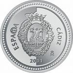 5 евро Испания 2011 год Испанские столицы: Кадис