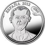 10 евро Испания 2012 год Испанские художники: Жоан Миро