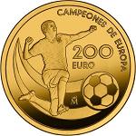 200 евро Испания 2012 год Испания - Чемпион Европы-2012