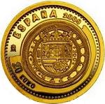 20 евро Испания 2009 год Сокровища нумизматики: Монеты Филиппа III
