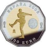 300 евро Испания 2005 год Чемпионат мира по футболу - 2006