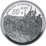 50 евро Испания 2004 год 500 лет со дня смерти королевы Изабеллы I Кастильской