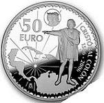 50 евро Испания 2006 год 500 лет со дня смерти Христофора Колумба