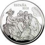 50 евро Испания 2008 год Диего Веласкес