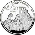 50 евро Испания 2008 год Диего Веласкес