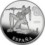 50 евро Испания 2009 год Великие художники: Сальвадор Дали
