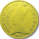 100 евро Ватикан 2011 год Станцы Рафаэля: Станца д’Элиодоро