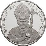 20 евро Ватикан 2012 год 10 лет введению евро в Ватикане
