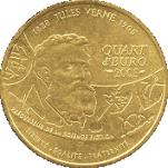 1/4 евро Франция 2005 год Фантастический мир Жюля Верна
